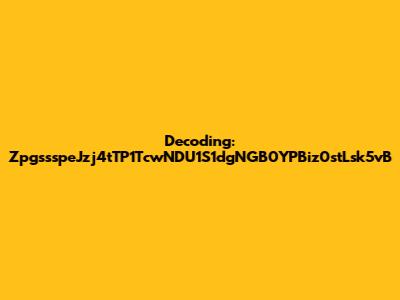 Decoding: ZpgssspeJzj4tTP1TcwNDU1S1dgNGB0YPBiz0stLsk5vB