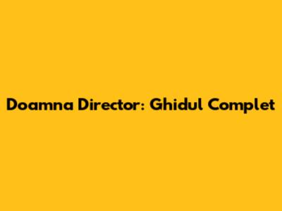 Doamna Director: Ghidul Complet
