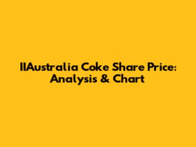 IIAustralia Coke Share Price: Analysis & Chart