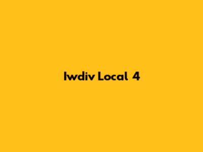 Iwdiv Local 4