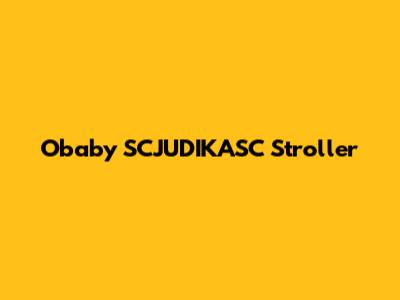 Obaby SCJUDIKASC Stroller