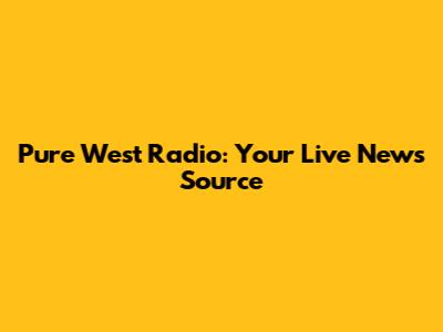Pure West Radio: Your Live News Source