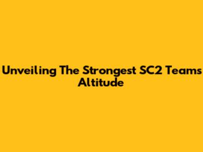Unveiling The Strongest SC2 Team's Altitude